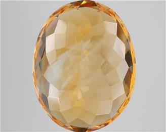 Natural Yellow Citrine Certified 8.25CTS-123105
