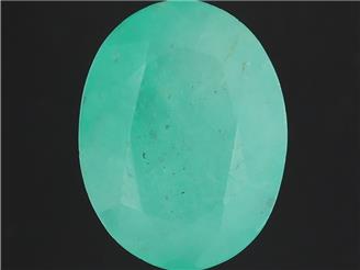 Natural Emerald (C) Certied 3.96CTS-4116
