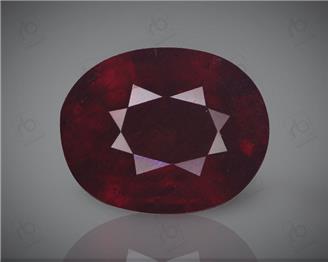 Natural Ruby H & T Certified   4.04CTS-45284