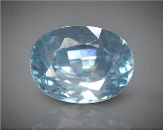 Natural Blue Zircon   5.99CTS-35586