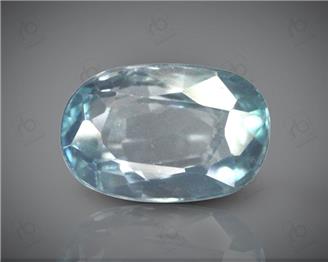 Natural Blue Zircon   6.33CTS-35598