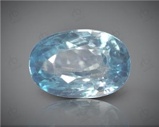 Natural Blue Zircon   6.35CTS-35608