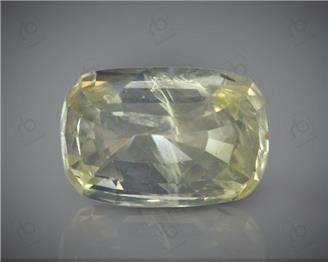 Natural Yellow  Sapphire Certified  4.2CTS-17252