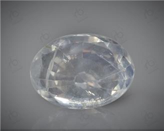 Natural Heate & Treated White Sapphire / Pukhraj 3.7 CRT 46695