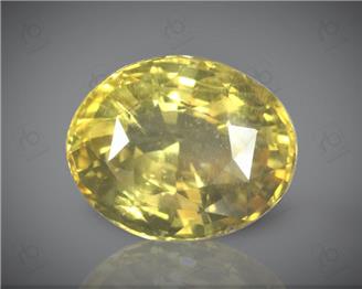 Natural Yellow Sapphire Certified 2.65 CTS 75571