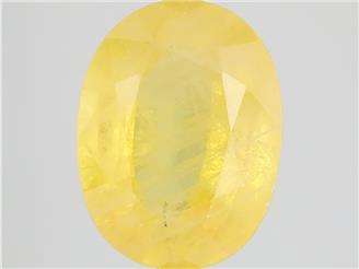 Natural Yellow Sapphire (AF) Certified 3.68CTS-125456