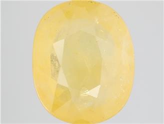 Natural Yellow Sapphire (AF) Certified 4.44CTS-125457