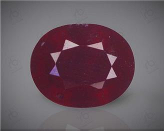 Natural Ruby H & T Certified   3.88CTS-45327