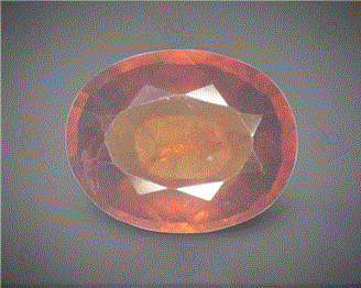 Natural  Hessonite Grnet (Gomed) Certified 5.57 cts ( 1100 )