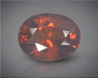 NATURAL HESSONITE GARNET (GOMED) 5.44 ct ( 5323 )