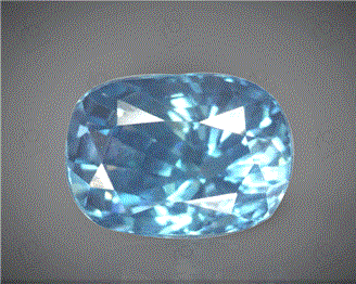 Natural Blue Zircon   5.24CTS-35634