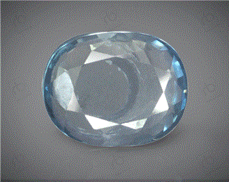 Natural Blue Zircon   5.67CTS-35636