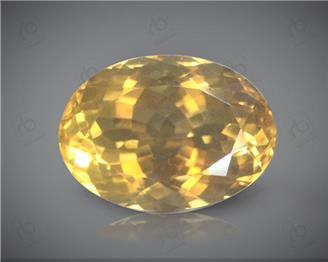 Natural Citrine Certified  15.23CTS-18850