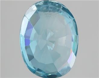 Natural Blue Zircon 4.16CTS-124270
