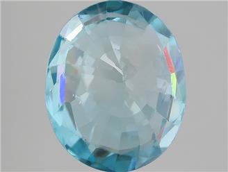 Natural Blue Zircon 4.6CTS-124248
