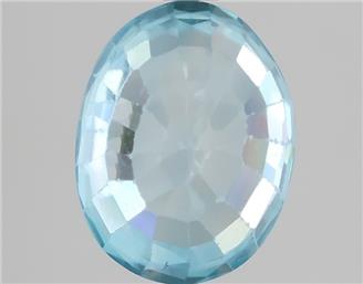 Natural Blue Zircon 3.99CTS-124320