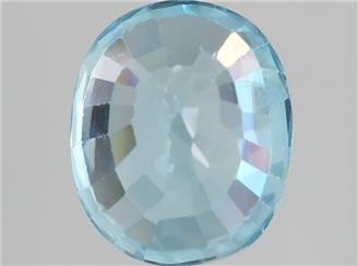 Natural Blue Zircon 4.04CTS-124324