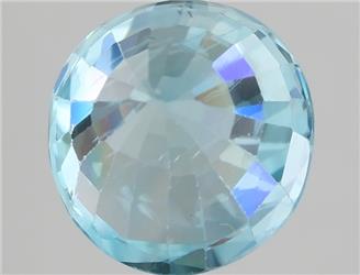 Natural Blue Zircon 4.38CTS-124326