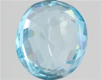 Natural Blue Zircon 4.22CTS-124299