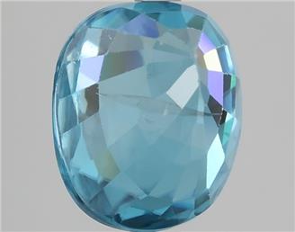 Natural Blue Zircon 4.48CTS-124297