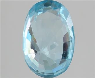 Natural Blue Zircon 4.31CTS-124191