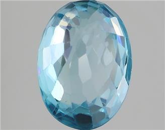 Natural Blue Zircon 4.32CTS-124294