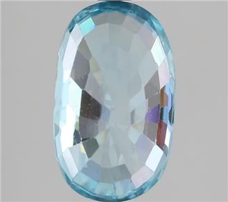 Natural Blue Zircon 4.27CTS-124242
