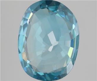 Natural Blue Zircon 4.1CTS-124241