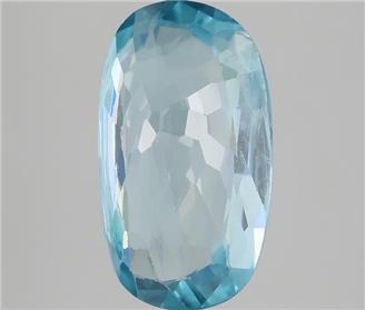 Natural Blue Zircon 4.15CTS-124233