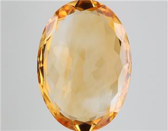Natural Yellow Citrine Certified 7.25CTS-123060
