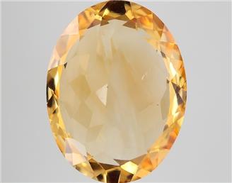 Natural Yellow Citrine Certified 6.9CTS-123054