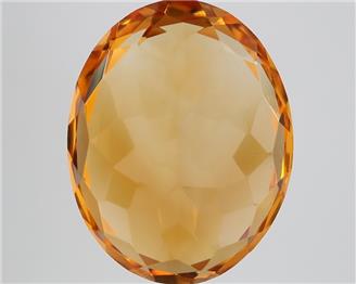 Natural Yellow Citrine Certified 7.08CTS-123072