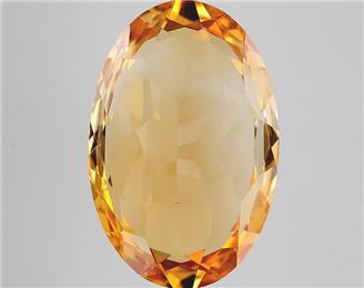Natural Yellow Citrine Certified 7.38CTS-123067