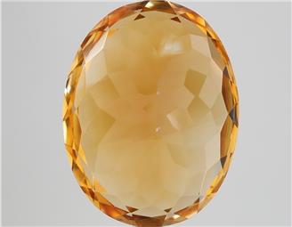 Natural Yellow Citrine Certified 7.38CTS-123066