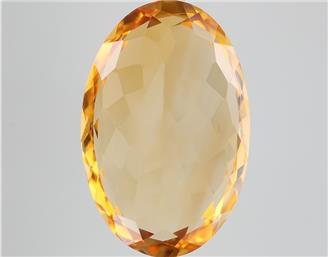 Natural Yellow Citrine Certified 7.25CTS-123065