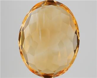 Natural Yellow Citrine Certified 6.4CTS-123113