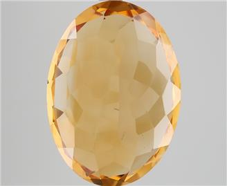 Natural Yellow Citrine Certified 6.48CTS-123109