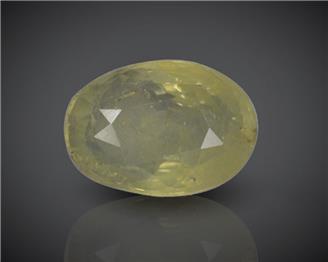 Natural Yellow Sapphire Certified (GB) 5.98CTS-98677