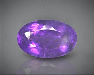 Natural Amethyst Certified  13.75CTS-8625