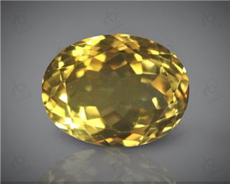 Natural Citrine Certified  12.87CTS-18838