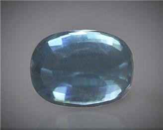 Natural Blue Zircon Certified 5.5CTS-104152