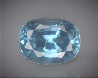 Natural Blue Zircon Certified 5.5CTS-104152