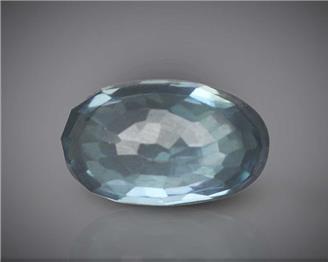 Natural Blue Zircon Certified 6.15CTS-104155