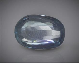 Natural Blue Zircon Certified 5.68CTS-104162