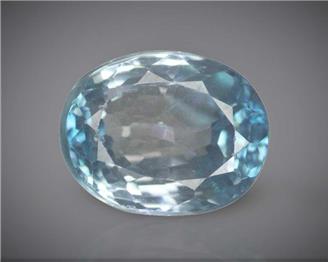 Natural Blue Zircon Certified 5.61CTS-104172