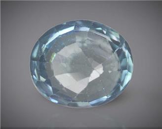 Natural Blue Zircon Certified 5.72CTS-104173