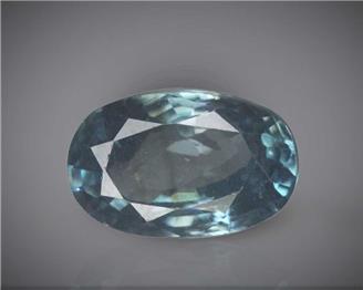 Natural Blue Zircon Certified 4.94CTS-104177