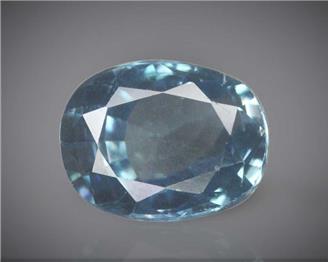Natural Blue Zircon Certified 5.3CTS-104180