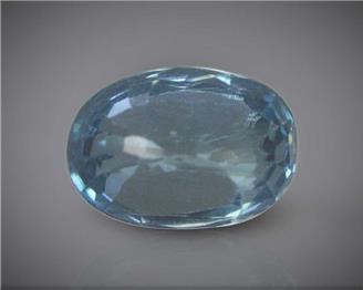 Natural Blue Zircon Certified 5.2CTS-104182