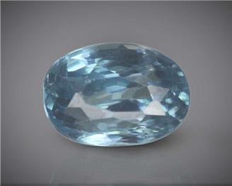 Natural Blue Zircon Certified 5.2CTS-104182